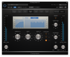 Logic Pro付属のコンプレッサーの特徴・使い方まとめ