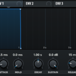 【DTM】Xfer Records社のシンセ「SERUM」の使い方 コンプリートガイド #3 エンベロープ（Envelope）