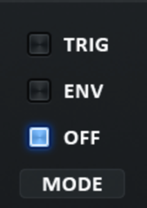 SerumのLFOの使い方（TRIG・ENV・OFF）