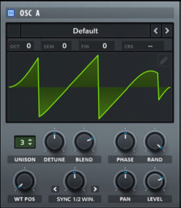 Serumの使い方（Warp・ワープ機能・Sync (Window 1/2)）