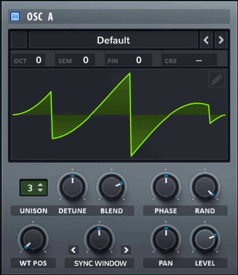 Serumの使い方（Warp・ワープ機能・Sync (Window Full)）
