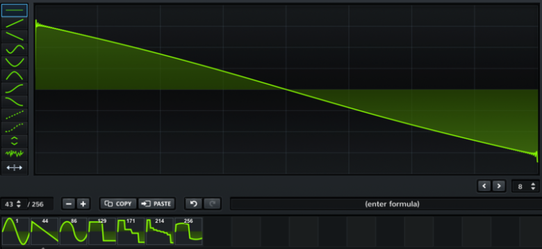 「Serum」のウェーブテーブルエディターの使い方