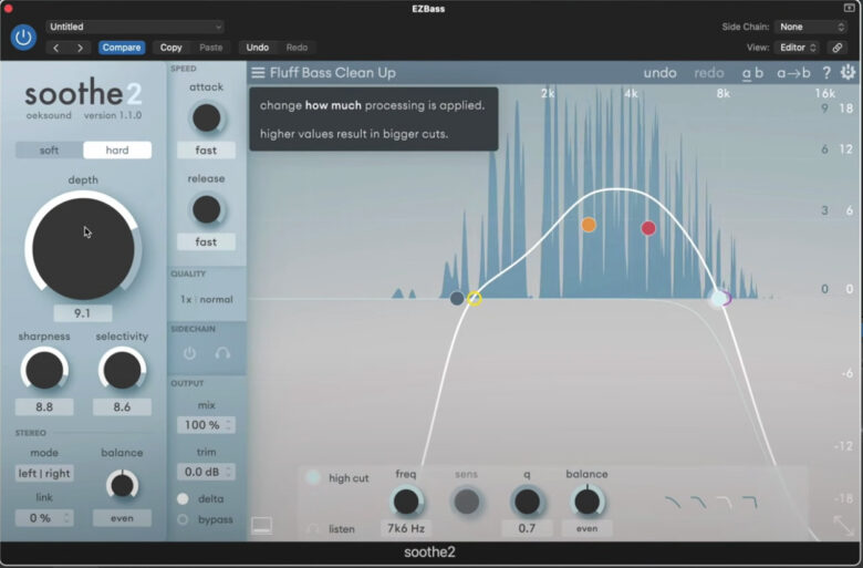 Oeksound 「Soothe2」のdelta